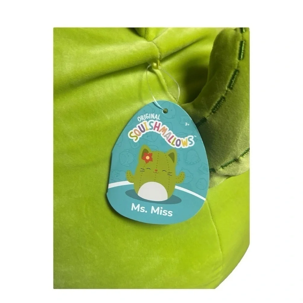 NEW Squishmallows 16” Ms. Miss Cactus Plush Stuffie